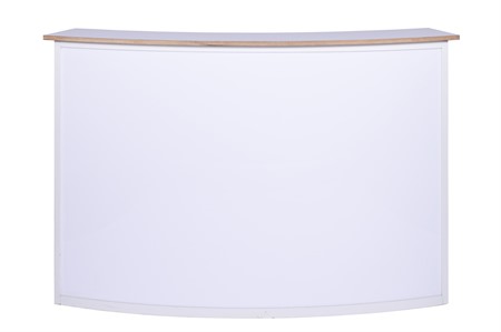 Belyst bardisk, rund